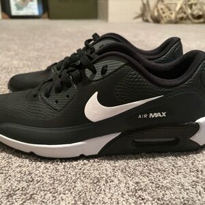 Nike Air Max 90 G Golf Shoes Black Anthracite Spikeless